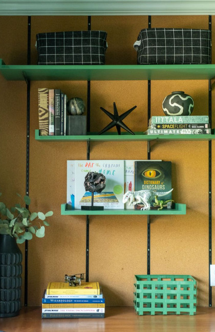 home-office-green-shelves