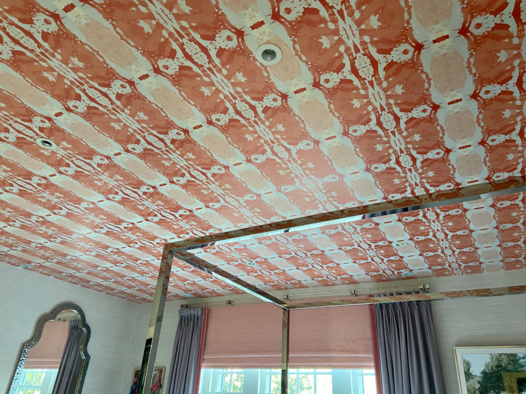 Bedroom Ceiling Wallpaper Fuller Interiors