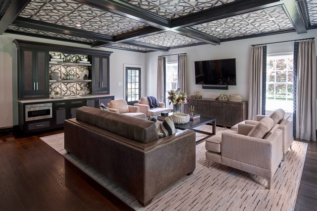 Haverford Pa Wallpaper Ceiling Interior Design Fuller Interiors