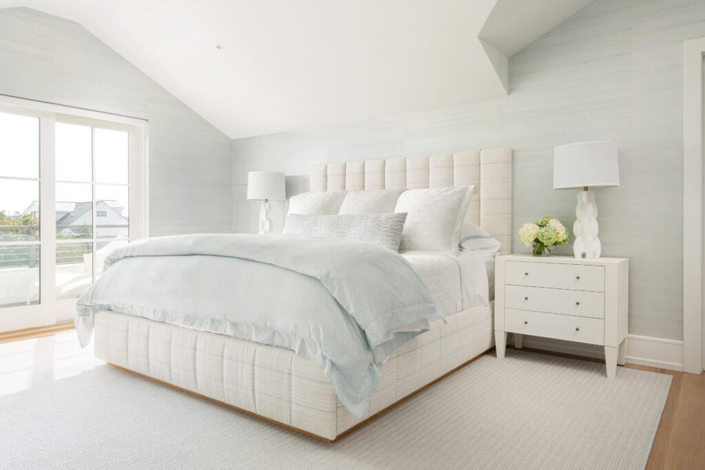 Beach House Light Blue Master Bedroom